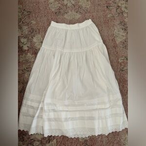 White Doen Sebastiane Skirt
